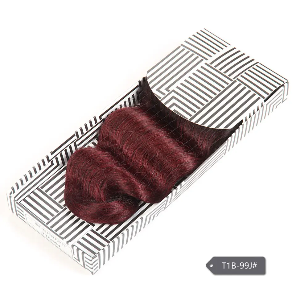 Brazilian Body Wave P4/27 P6/27 Red 99J Ombre T1B/27 Human Hair Bundles Sleek Double Drawn Remy Human Hair Extension For Black human hair bundles