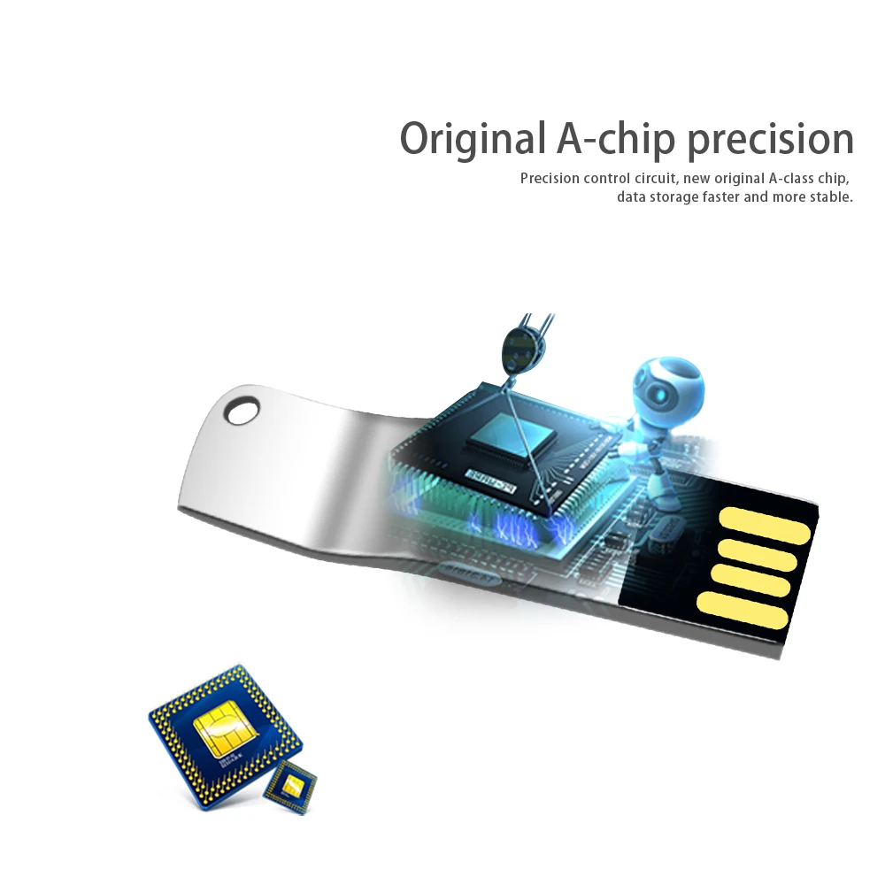 Флэш накопитель USB 256 металлический серебристый 8 ГБ 16 32 64 2 0 ГБ|flash drive memory|flash memory