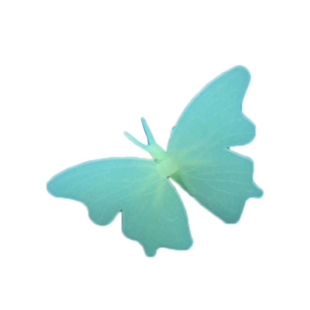 Luminous home butterfly glow in the dark stars on the wall