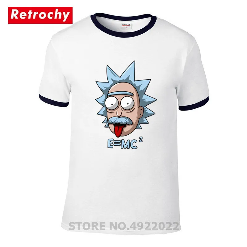 مضحك ريك و Morty التي شيرت اللياقة البدنية حزب ألبرت أينشتاين E = MC2 تي شيرتات رائع الرجال الجدة القطن الخالص تي شيرت محب أعلى المحملات مضحك ريك و Morty التي شيرت اللياقة البدنية حزب ألبرت أينشتاين E = MC2 تي شيرتات رائع الرجال الجدة القطن الخالص تي شيرت محب أعلى المحملات