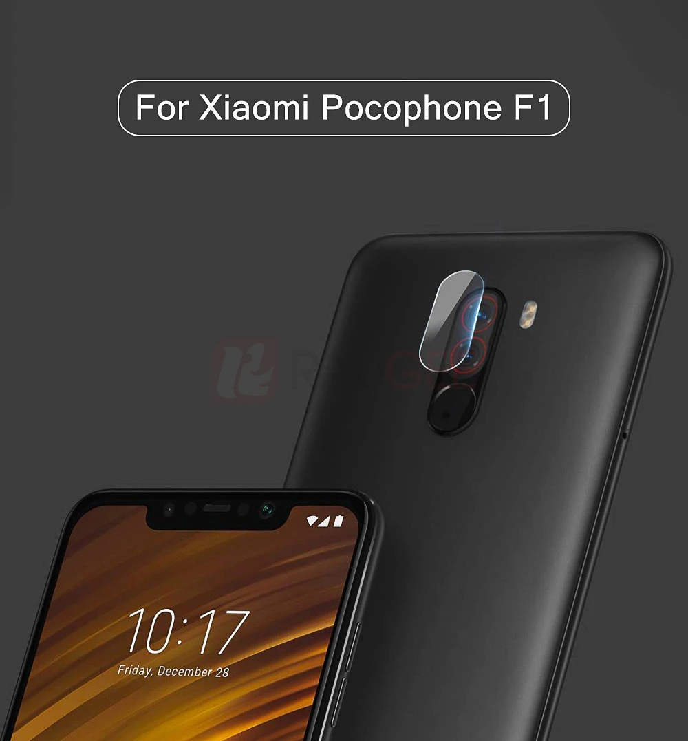 2 шт., стекло для Pocophone F1, закаленное стекло, объектив для камеры, стекло, анти-взрыв, защитная пленка для экрана, стекло для Xiaomi Pocophone F1