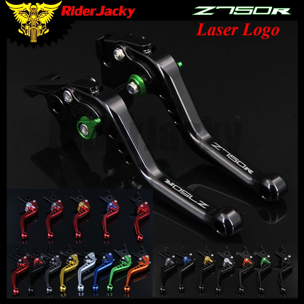 

RiderJacky Motorcycle Accessories Short Brake Clutch Levers For Kawasaki Z750R Z 750R Z750 R 2011-2012 11 12