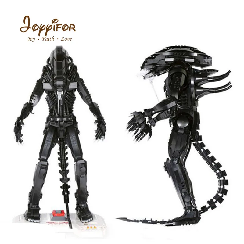 

Joyyifor 2020PCS 3D Genuine Creative Movie Series The Alien Robot Set children Educational Building Blocks Bricks Toys Model