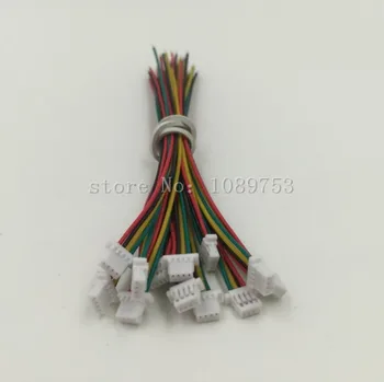 

100Pcs 10cm/15cm/20cm Wire 1.0mm Pitch 4P Electronic Cable Single Header Connector