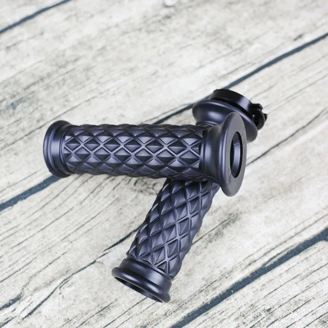 Majatou Motorcycle Handle Grips, 1 Pair Of 22mm Universal Silicone