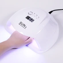54 Вт Сушилка для ногтей Светодиодная УФ-лампа для ногтей ЖК-дисплей 36 светодиодный s сушилка лампа для отверждения гель-лака Авто зондирование ногтей маникюр инструмент