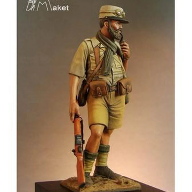 1/24 13e DBLE Bir Hakeim 1942 полимерная модель фигура солдата GK военная тема Второй мировой