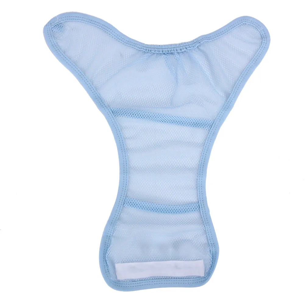 Регулируемая лета младенца моющиеся многоразовых подгузников сетка дышащий подгузник Брюки для девочек одежда для малышей Костюм SML для