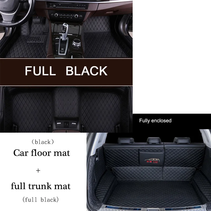 Dustproof Car foot pad and trunk mats set for HYUNDAI Sonata Accent
Creta i30 ix25 ix35 ix45 Kona Tucson Santa Fe Etc Models Ca