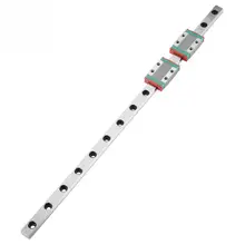 MGN9B 300mm Length Linear Guide Rail 9mm Width linear motion rail with 2pcs MGN9B Rail Block Carriage Linear Slide rail New