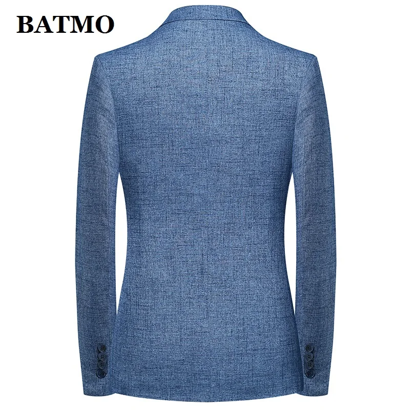 Batmo Новое поступление весна Высокое качество Смарт повседневные костюмы для мужчин, мужские повседневные блейзеры, мужские куртки плюс-размер M-4XL 9805