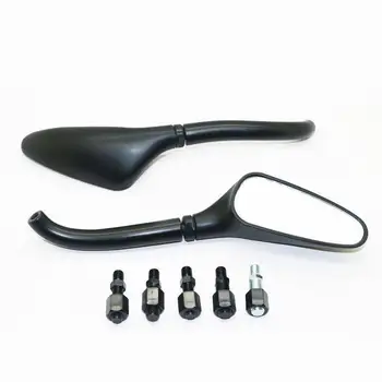 

Motorcycle Rearview Mirror Electric Car Modified Water Droplet Shaped Decorative Rearview Mirror for Harley Honda Yamaha Suzuki