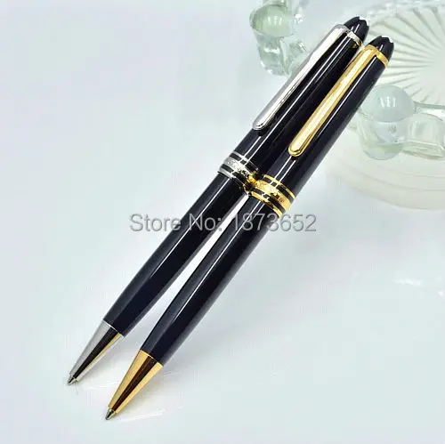 Brand Monte Meisterstuck 163 Black Resin Ballpoint Pen Executive Brand Monte Meisterstuck 163 Black Resin Ballpoint Pen Executive Office Stationery Mb Writing Gold Clip