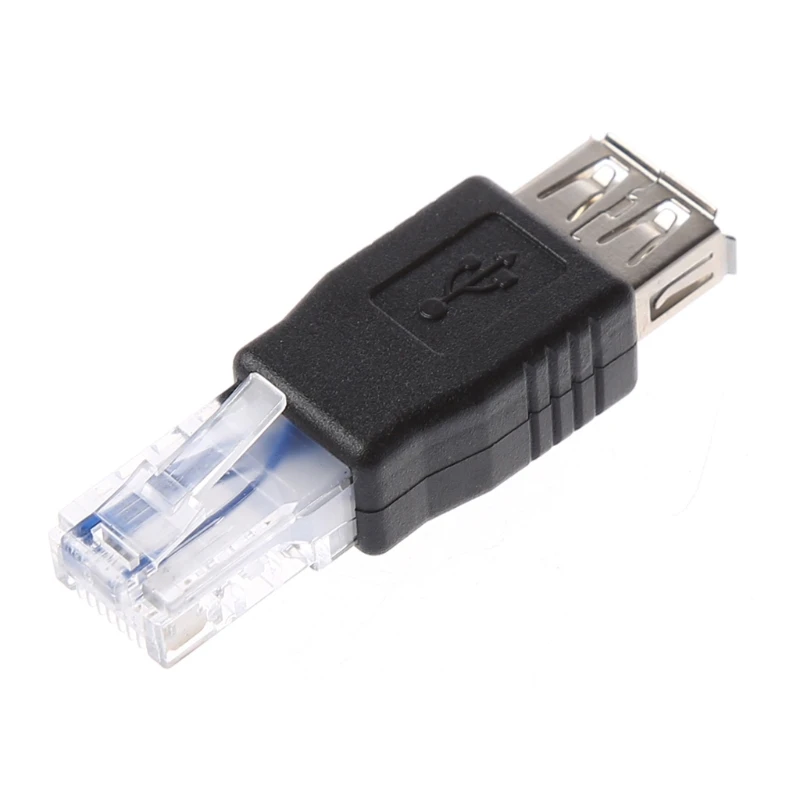 TCAM 3 шт./компл. USB тип A для Ethernet Интернет RJ45 Мужской адаптер конвертер| |