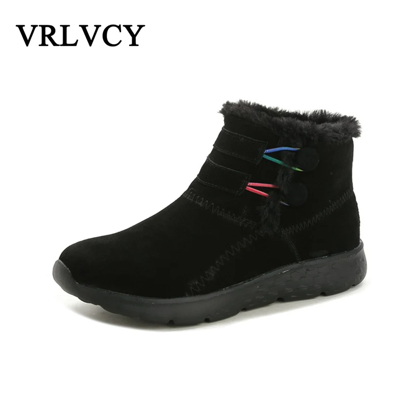 

Autumn and winter new fashion boots rabbit fur warm snow boots women fashion wild lightweight comfortable women's shoes