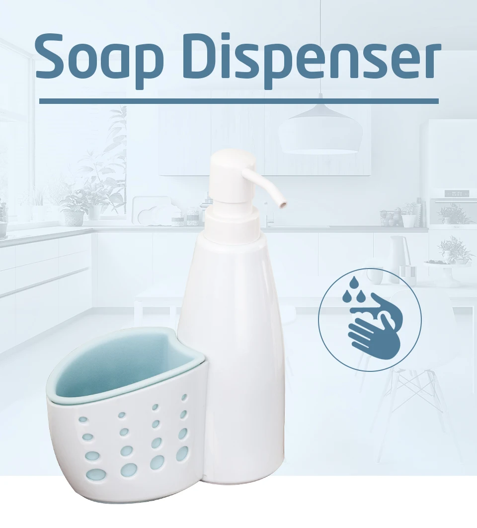 Frap диспенсер для жидкого мыла ручной диспенсер для мыла для дома пластиковый шампунь-гель для душа контейнер-диспенсер для кухни и ванной