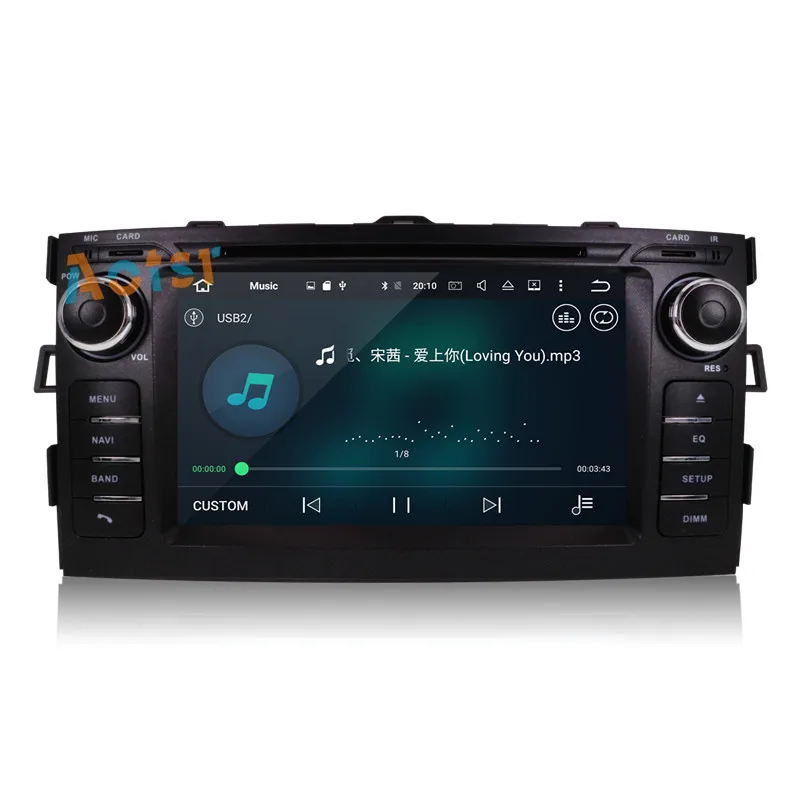 Top 7"Octa Core 32GB Android 8.0 Car DVD Player Stereo GPS Navigation Car Radio Headunit For Toyota Auris 2006-2012 1080P HD Video 7 Top 7"Octa Core 32GB Android 8.0 Car DVD Player Stereo GPS Navigation Car Radio Headunit For Toyota Auris 2006-2012 1080P HD Video 7