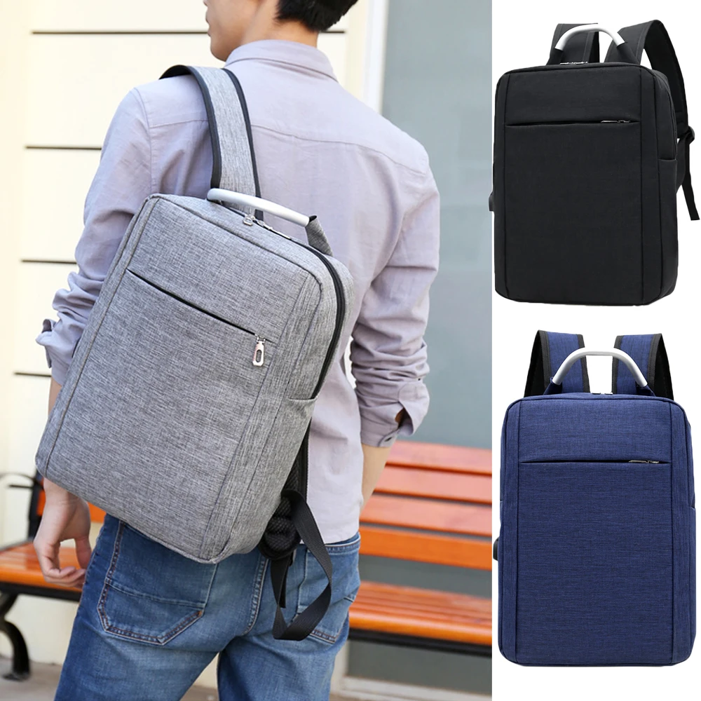 Противоугонный мужской/Wo мужской s рюкзак для ноутбука + зарядка через usb деловая школьная сумка