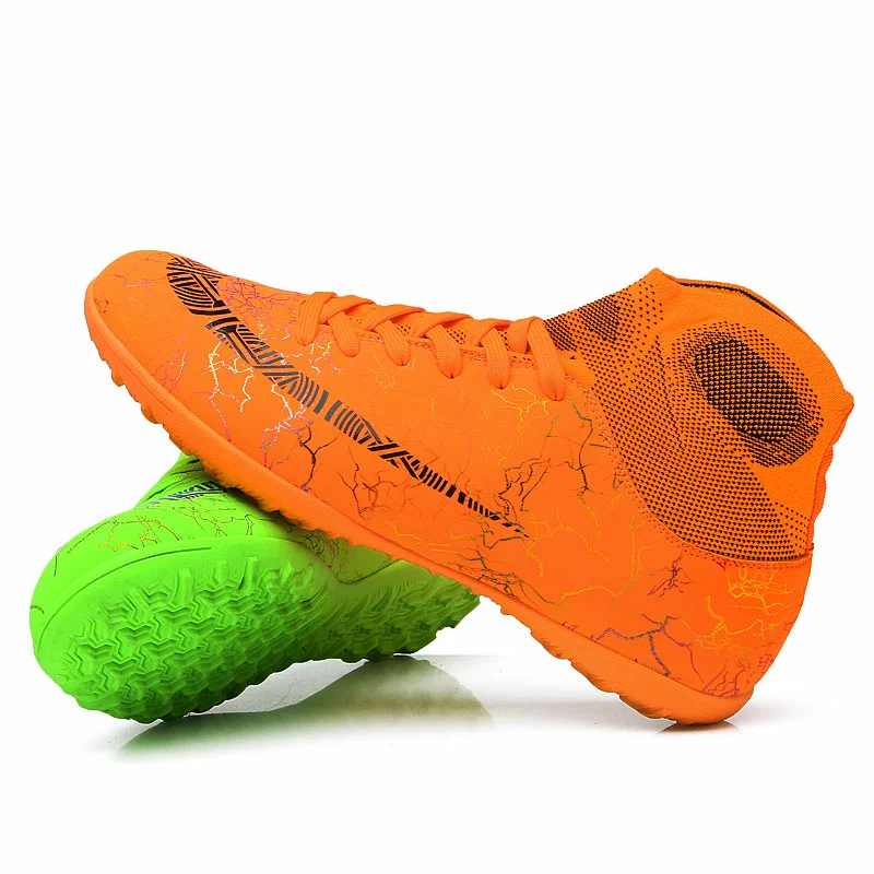 Ankle High Top Soccer Shoes Outdoor Non 