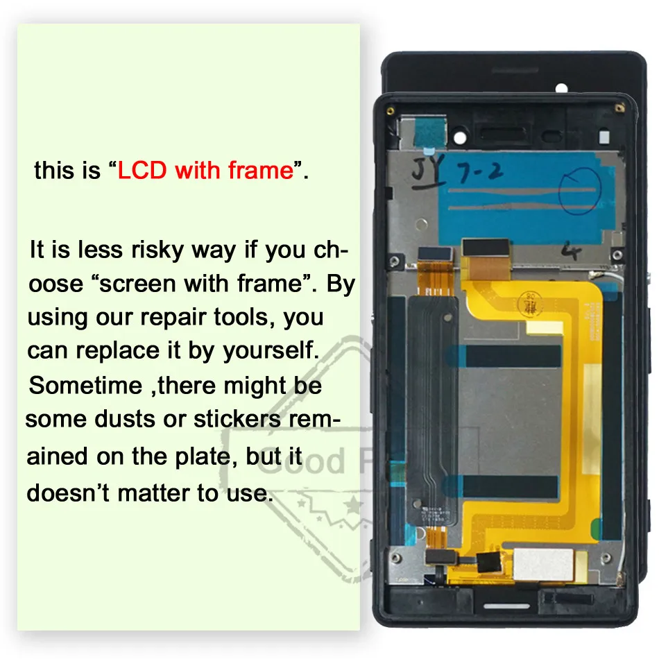 with frame