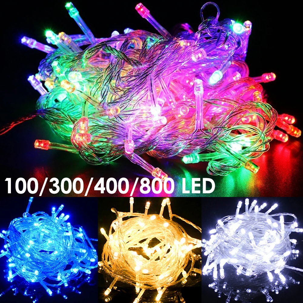 

100 to 800LEDs String Fairy Lights Christmas Tree Light Xmas Decoration Party Bedroom LED Light AU Plug
