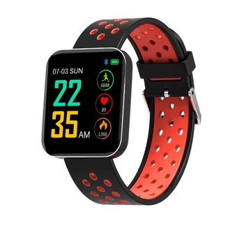 

Men women smart watch S88 color waterproof fitness heart rate blood pressure tracker for Android IOS iphone 6 7 wearable device