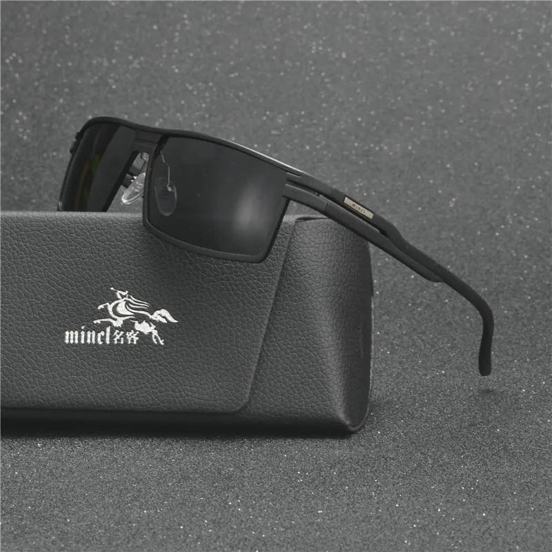 M2019 Fashion Polarized aluminium magnesium Sunglasses UV400 men women Driving fashion vintage new Sun Glasses with box sUV FML