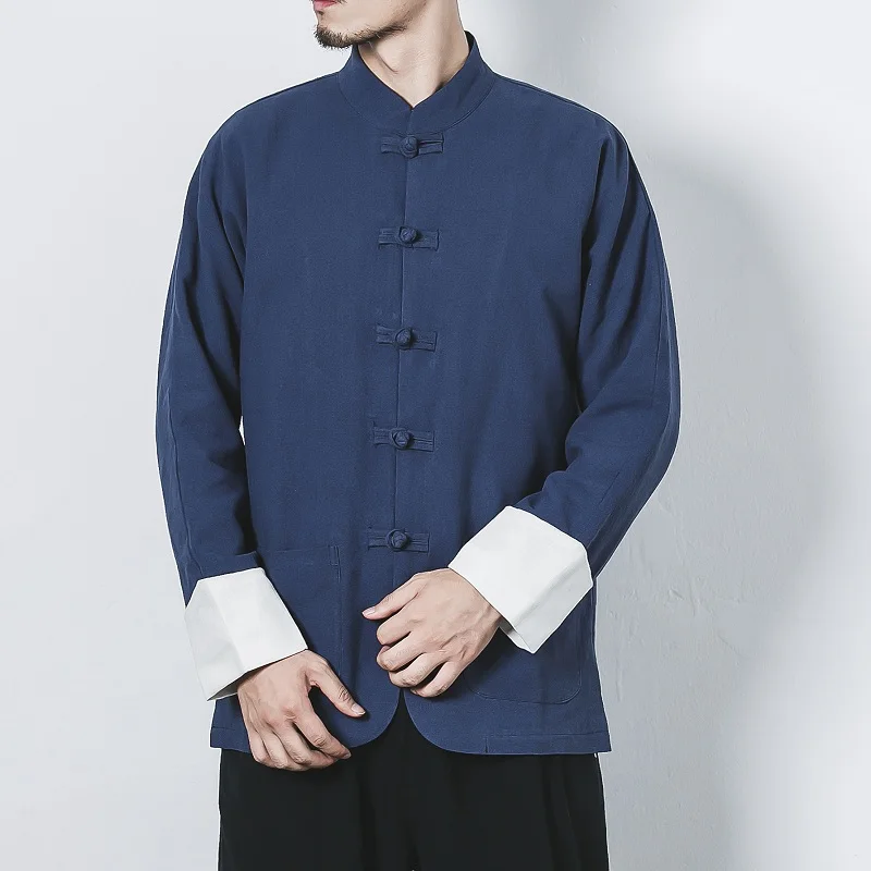 Hanfu Chinese wind disc buckle Traditional Chinese Style Jacket Chinese Kung Fu coat Hanfu Chinese wind disc buckle Traditional Chinese Style Jacket Chinese Kung Fu coat