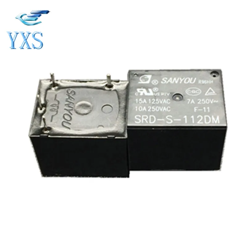 10PCS/LOT Relay DIP4 12V 4Pin Group Normally Open SRD S 112DM 12V SRD S