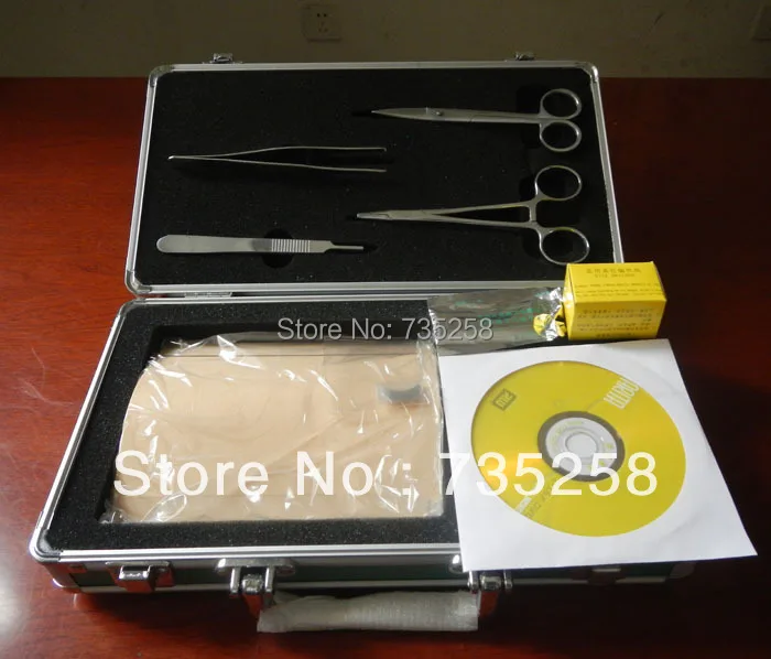 

Advanced Suture Training Kit,Surgical Suture Skill Training Model