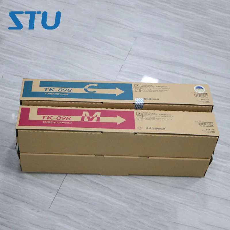 Оригинальный картридж TK898 с тонером CMYK для Kyocera FS C8020 C8025 C8520 C8525 C8020MFP C8025MFP C8520MFP C8525MFP