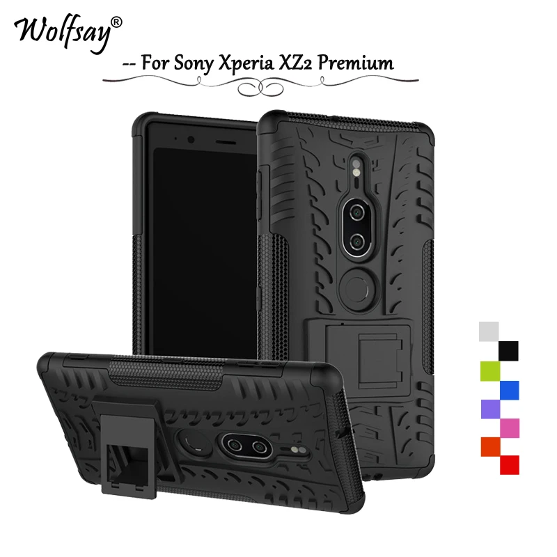 Для крышки Sony Xperia XZ2 Премиум чехол XZ 2 жесткое воздействие бронированный для