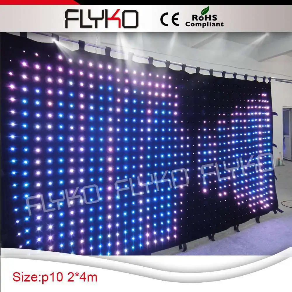 led stage screen curtain