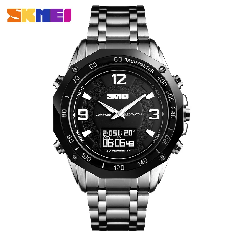 

SKMEI Sport Smart Watch Men Quartz Wristwatches 30bar Waterproof Alarm Calorie Calculation Multi-function Watches reloj 1464