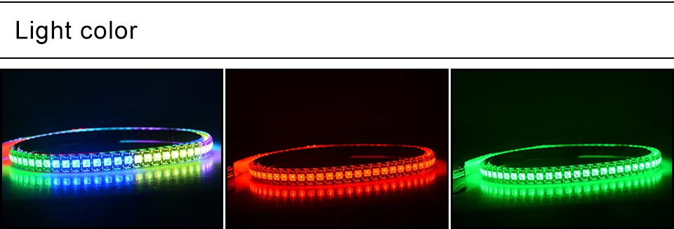 ws2812B IC LED strip light (10)