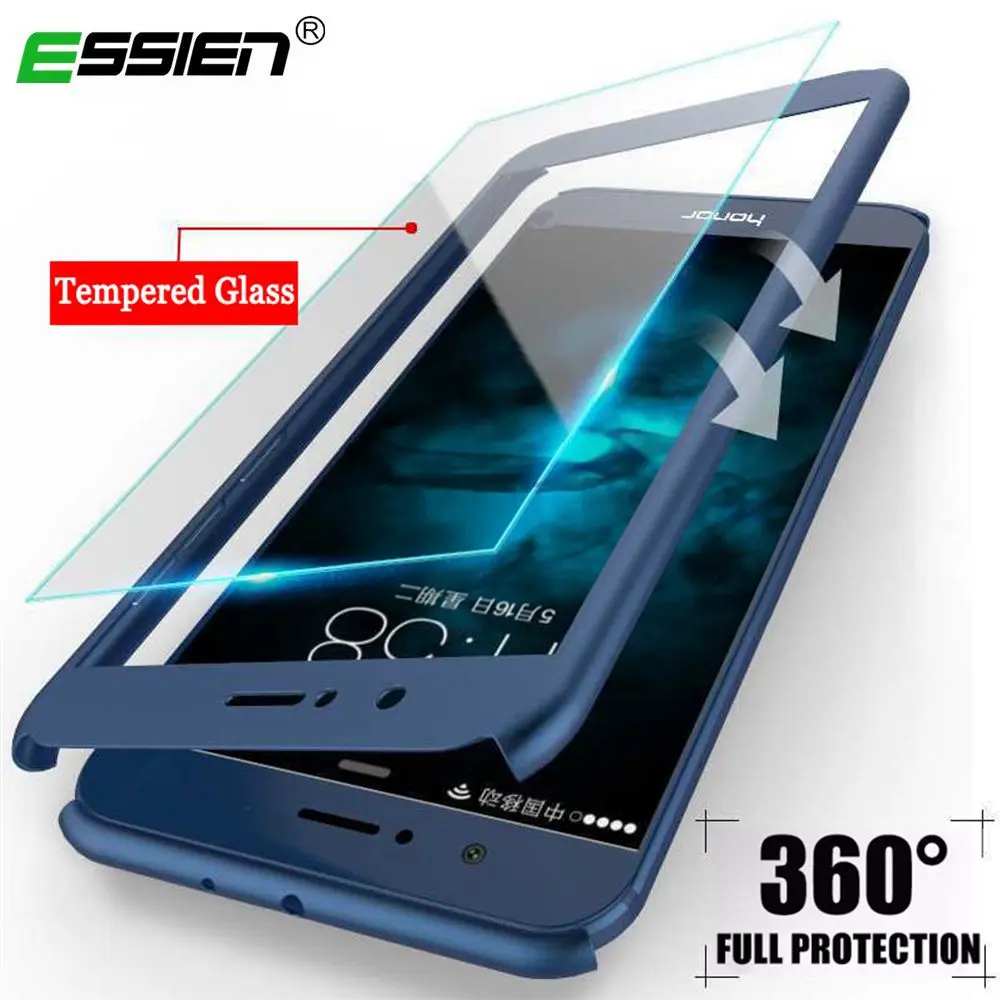 Luxury 360 Degree Full Cover Phone Case For Huawei P9 P10 Plus Lite P20 Pro P8 Shockproof Honor 10 9 lite V10 |