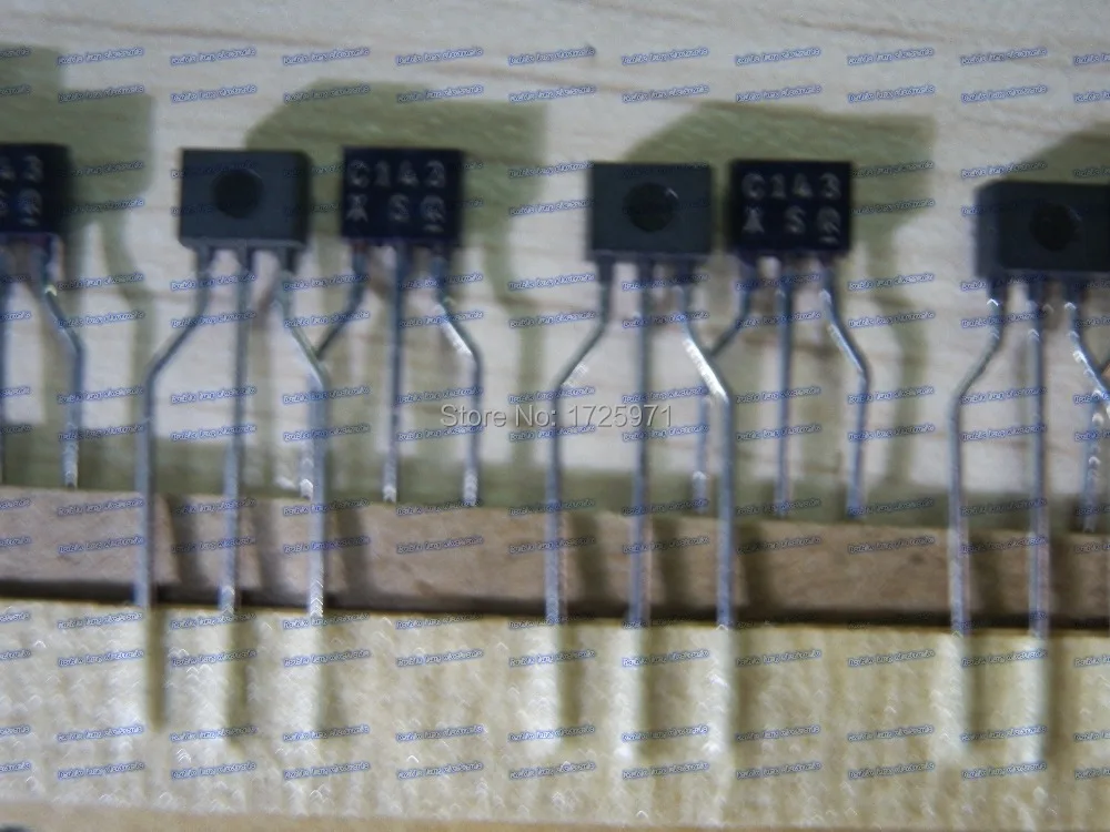10PCS/100PCS/1000PCS/LOT  DTC143ESA DTC143ES  DTC143 C143 TO-92S  Transistor Silicon Digital transistors (built-in resistors)