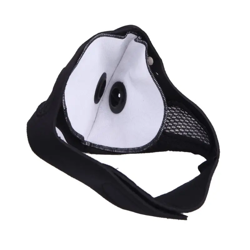 Маска для лица для бега, защитная маска для упражнений, анти-туман, маска для велосипеда на открытом воздухе с фильтром, Половина шлема, защита, велосипедное снаряжение