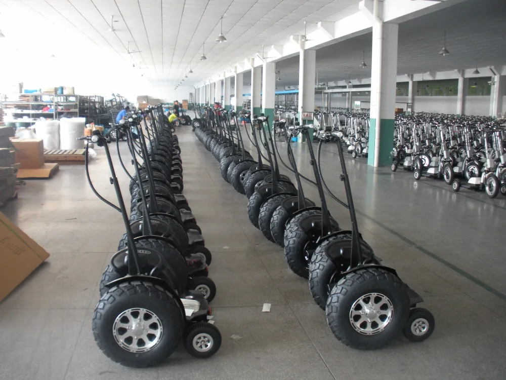 Electric Four Wheels SUV Adult scooter Off-Road Electric Standing Scooter with Handrail (15)