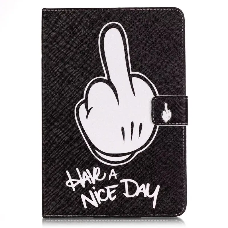 Printed PU Leather Leather Case Cover For Apple iPad Air 2 Smart Cover Stand Tablet Cases Funda For iPad 6 Auto Sleep Wake UP (12)