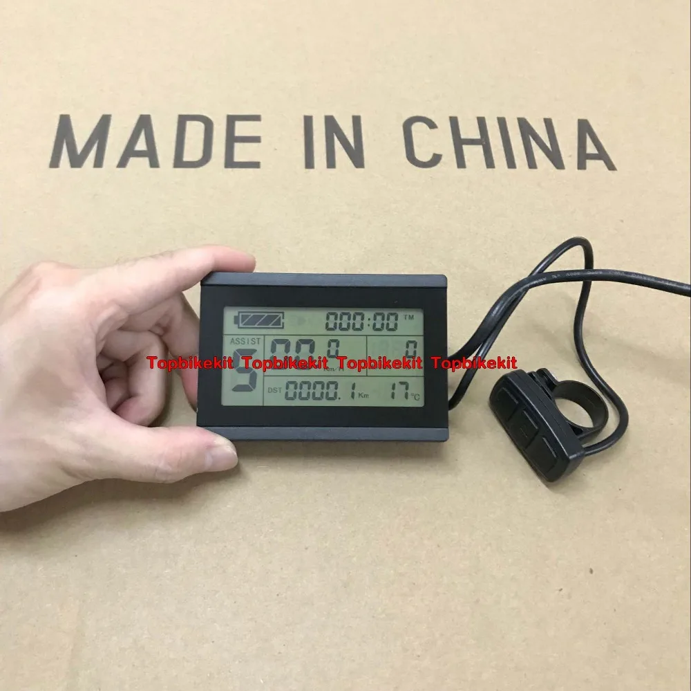 Clearance KT LCD3 Ebike LCD display 24V / 36V / 48V KT-LCD3 Display Meter Control Panel for ebike black KT LCD display 6 Clearance KT LCD3 Ebike LCD display 24V / 36V / 48V KT-LCD3 Display Meter Control Panel for ebike black KT LCD display 6