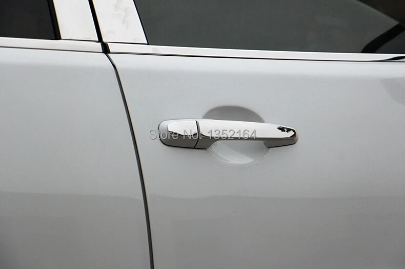 Дверная ручка крышки, Авто дверные ручки планки для Mitsubishi Pajero, нержавеющая сталь, тюнинг автомобилей