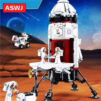 

Space Exploration Star Rocke Bricks Model Building Blocks Technic Children Toy Christmas Birthday Gift Compatible All Brands