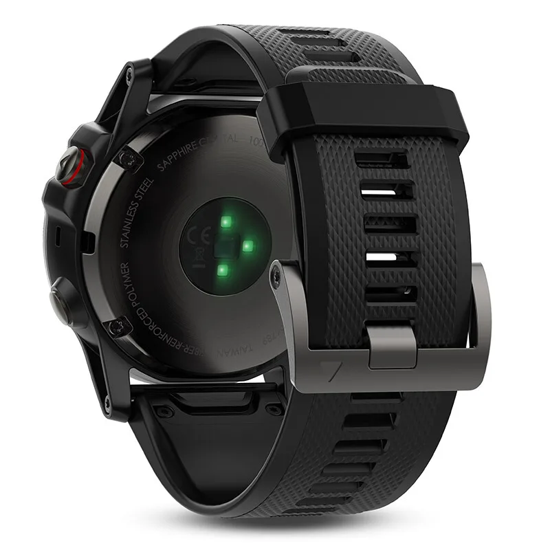 Умные часы GARMIN Fenix 5x Multisport GPS пульсометр на запястье музыка и Garmin Pay|Цифровые часы| |