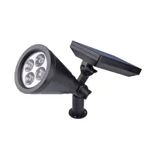 TAMPROAD 4 светодиодный солнечный свет Прожектор водонепроницаемый открытый сад газон пейзаж двора освещение подземное настенное ламповое освещение люстр