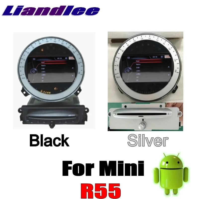 Liandlee coche Multimedia NAVI para Mini Clubman R55 2007 ~ 2014 Android sistema reproductor de DVD auto Radio estéreo GPS mapa de Navegación