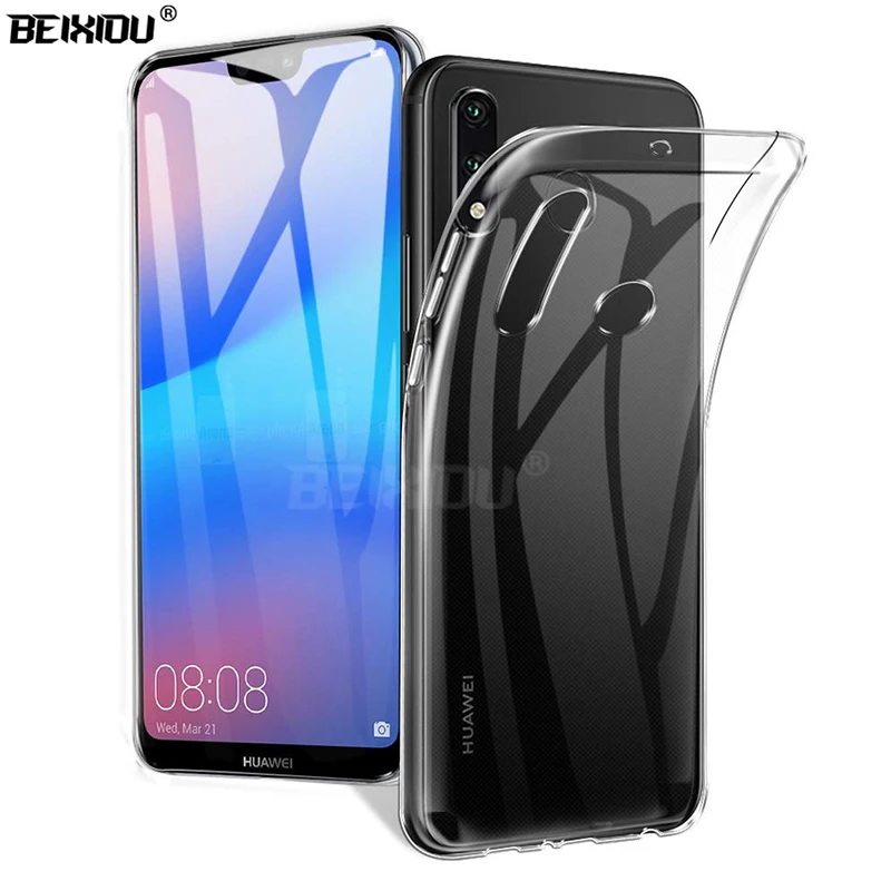 Чехол для huawei P30 lite TPU Силиконовый прочный прозрачный мягкий чехол 6 15 защитный на
