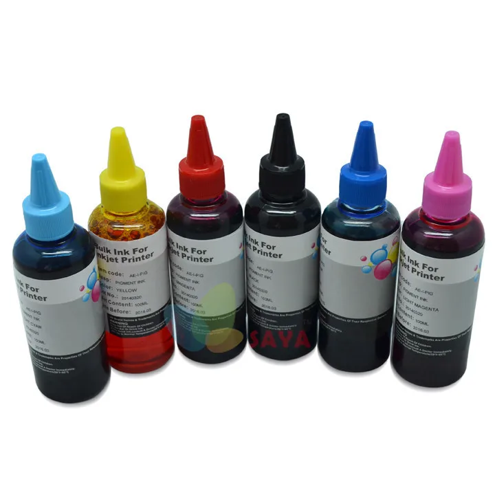 Prix pour 600 ml T0801 DYE ENCRE Pour Epson Stylus Photo P50 R265 R285 R360 RX560 RX585 PX650 RX685 PX700W PX710W PX800FW PX810W imprimantes Prix pour 600 ml T0801 DYE ENCRE Pour Epson Stylus Photo P50 R265 R285 R360 RX560 RX585 PX650 RX685 PX700W PX710W PX800FW PX810W imprimantes