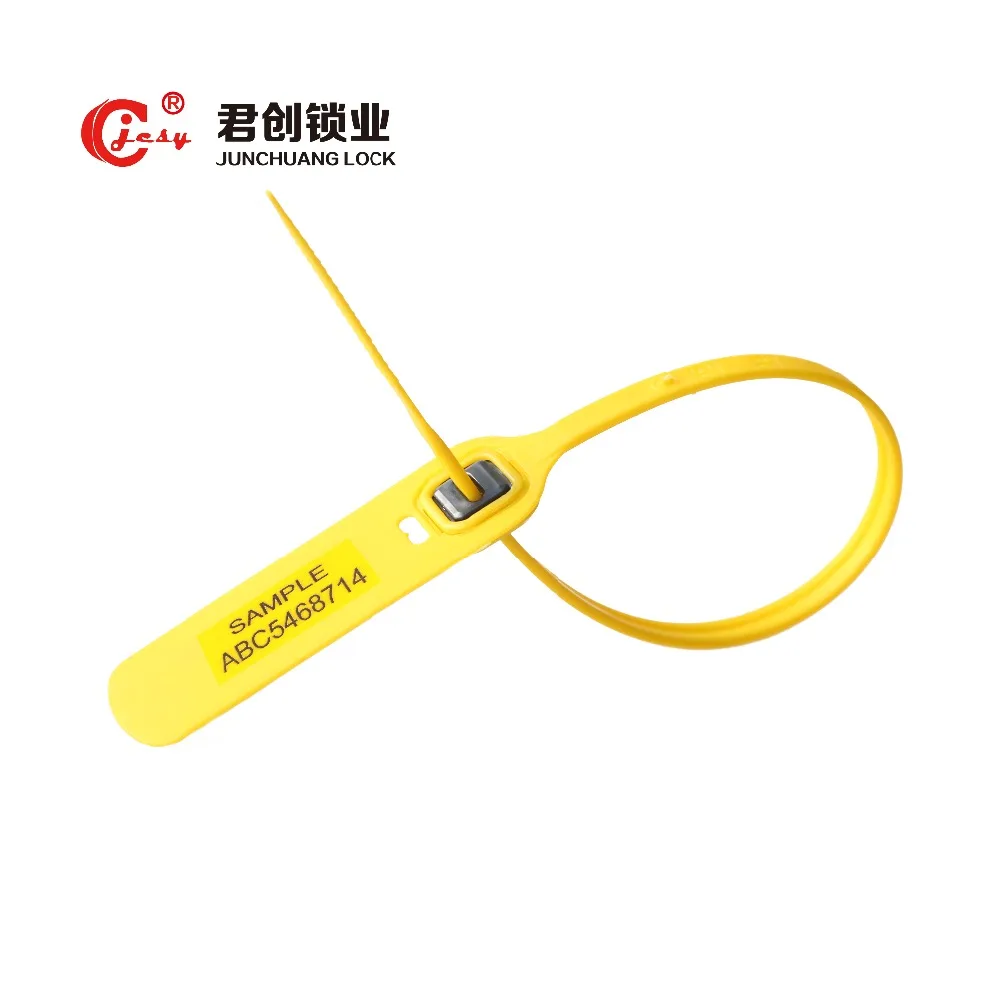 JCSY Hot Sale cable tie Plastic Security Seals For bank money bag with