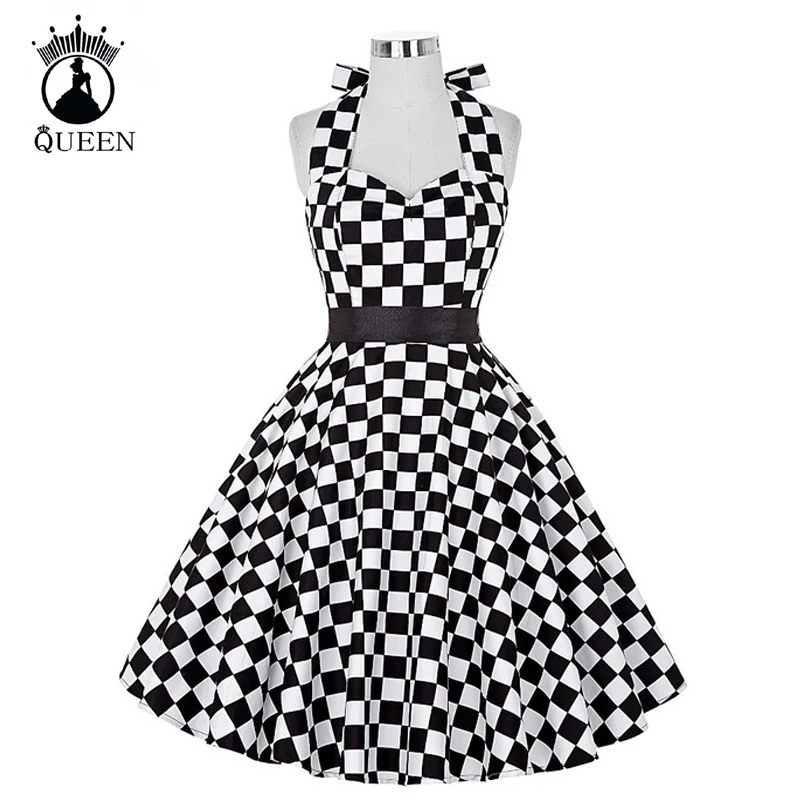 Платье В Стиле Ретро Для Женщин фото 7